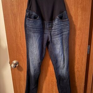 Isabel Maternity by Ingrid & Isabel Dark Blue Skinny Jeans